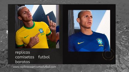 Replicas camisetas Brasil 21-22